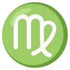 Emoji Virgo en Google