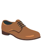 Emoji Zapato de hombre en Google