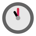 Eleven O’clock emoji on Microsoft