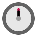 Twelve O’clock emoji on Microsoft