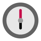 Six O’clock emoji on Microsoft