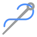 Sewing Needle emoji on Microsoft