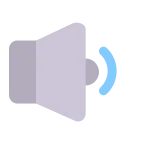 Speaker Medium Volume emoji on Microsoft