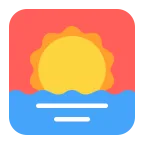 Emoji Amanecer en Microsoft
