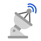 Emoji Antena de satélite en Microsoft