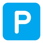 P Button emoji on Microsoft