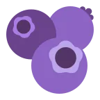 Emoji Arándanos en Microsoft