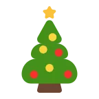Christmas Tree emoji on Microsoft