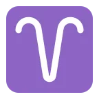 Emoji Aries en Microsoft
