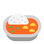 Curry Rice emoji on Microsoft