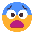Emoji Asustado en Microsoft