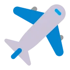 Emoji Avión en Microsoft