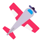 Small Airplane emoji on Microsoft