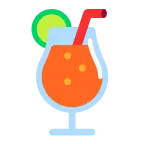 Emoji Bebida tropical en Microsoft
