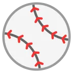Baseball emoji on Microsoft
