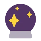 Crystal Ball emoji on Microsoft