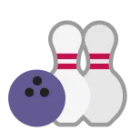 Bowling emoji on Microsoft
