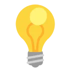Emoji Bombilla en Microsoft