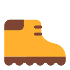 Emoji Bota de senderismo en Microsoft