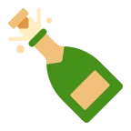 Emoji Botella descorchada en Microsoft