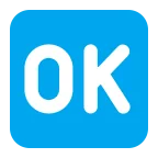 OK Button emoji on Microsoft