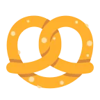 Pretzel emoji on Microsoft
