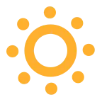 Dim Button emoji on Microsoft