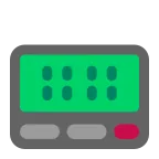 Pager emoji on Microsoft