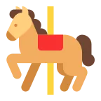 Emoji Caballo de tiovivo en Microsoft
