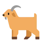 Emoji Cabra en Microsoft