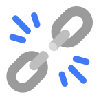 Broken Chain emoji on Microsoft