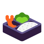 Bento Box emoji on Microsoft