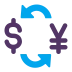 Emoji Cambio de divisas en Microsoft