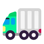 Emoji Camión articulado en Microsoft