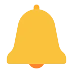 Bell emoji on Microsoft