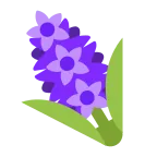 Hyacinth emoji on Microsoft