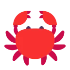 Crab emoji on Microsoft