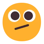 Face with Diagonal Mouth emoji on Microsoft