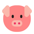 Emoji Cara de cerdo en Microsoft