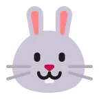 Rabbit Face emoji on Microsoft