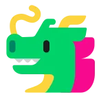Emoji Cara de dragón en Microsoft