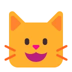 Cat Face emoji on Microsoft