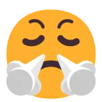 Face with Steam from Nose emoji on Microsoft