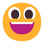 Smiley emoji on Microsoft