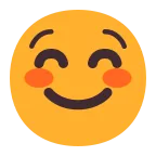 Smiling Face emoji on Microsoft