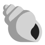 Emoji Caracola en Microsoft