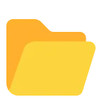 Open File Folder emoji on Microsoft