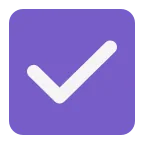 Check Box with Check emoji on Microsoft
