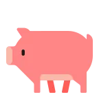 Pig emoji on Microsoft