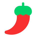 Hot Pepper emoji on Microsoft